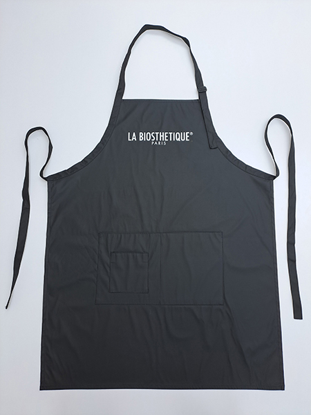 100% Polyester Knitted Hair Coloring Apron Laminated with PU