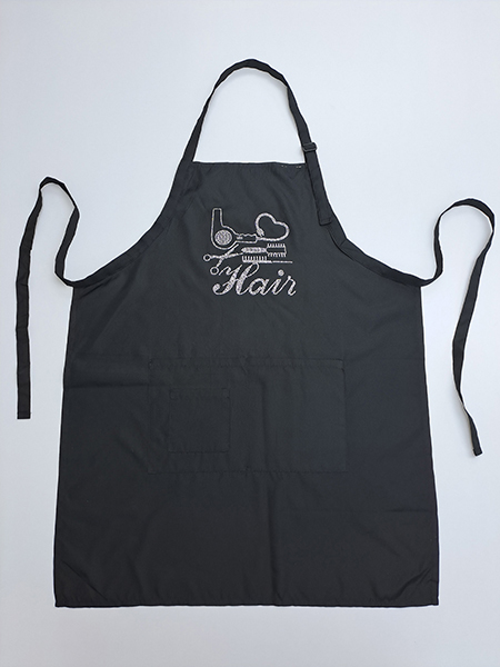 100% Polyester Woven Hair Tinting Apron