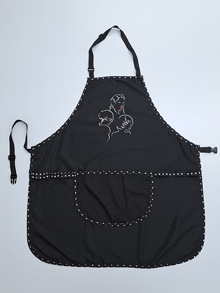 100% Polyester Woven Hair Tinting Apron