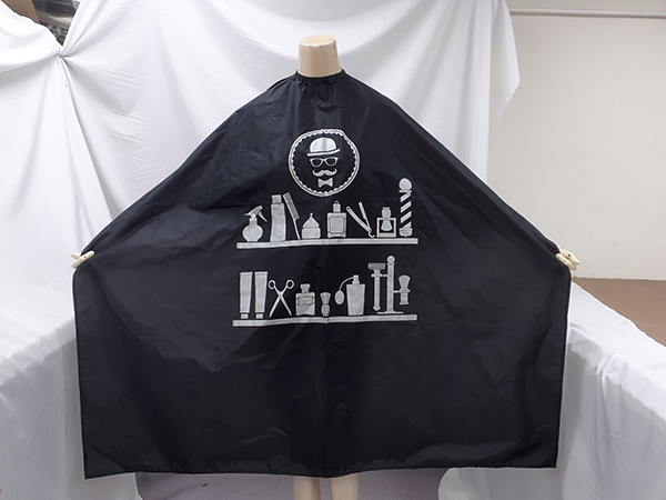 100% Water Resistant Nylon Woven Barber Cape