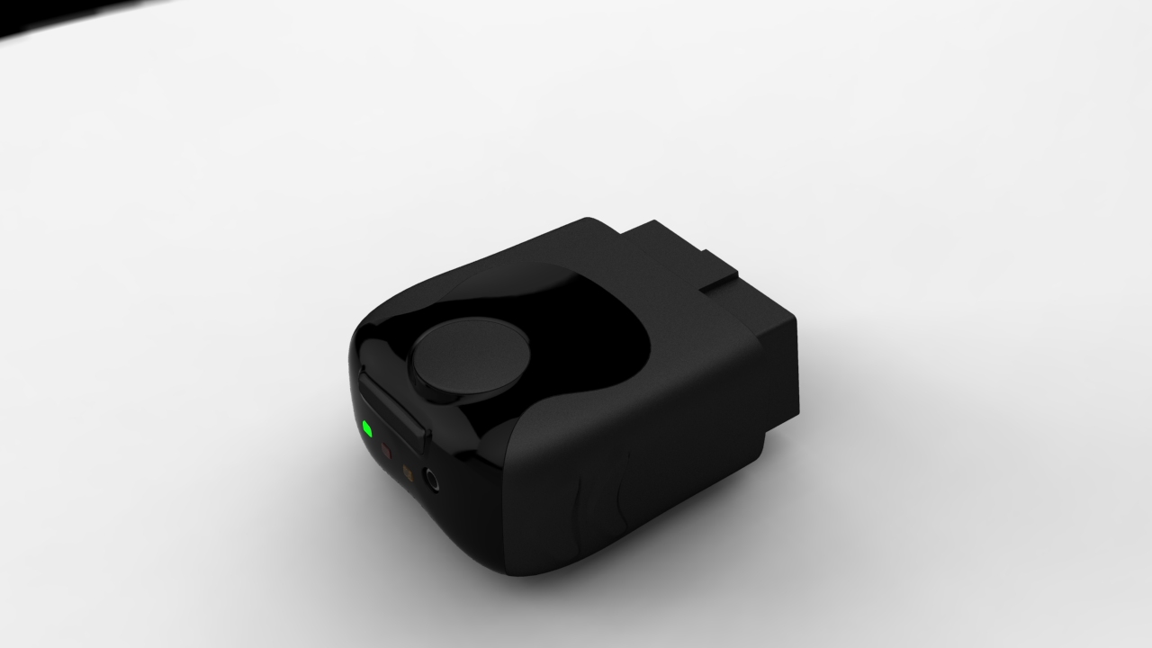 Compact and plug-n-play gps diagnostic tracker