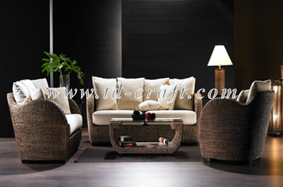Water Hyacinth Sofa Set Tdsf-09