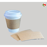 Plain Paper Cup Sleeve, 508/5108/512/516/520