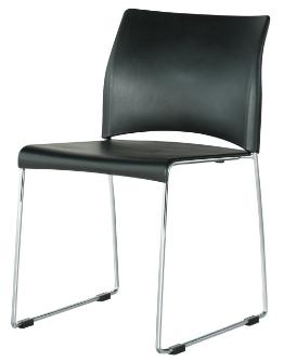 Office Chair Black Plastic Hcc32