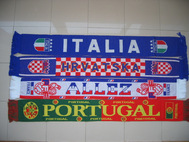 Fan Scarf, Football Scarf, Soccer Scarf, Sport Scarf