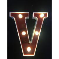 Led Letter V