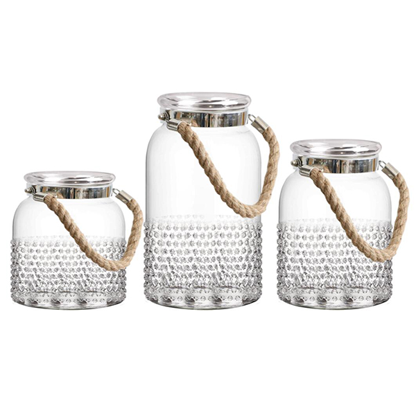 Encrusted Translucent Lantern