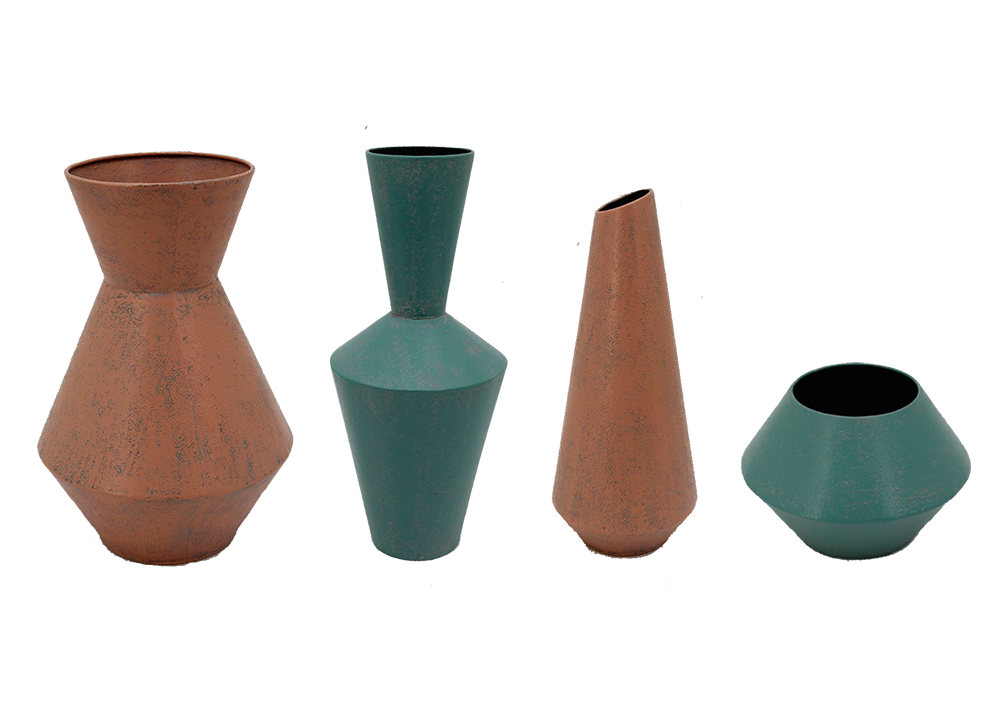 Vintage Industrial Style Vase