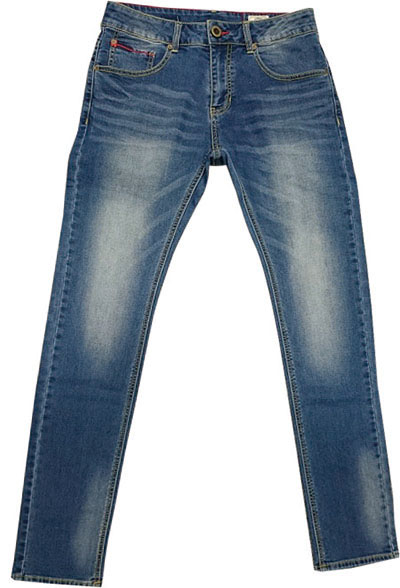 Men Knitted Denim Jeans