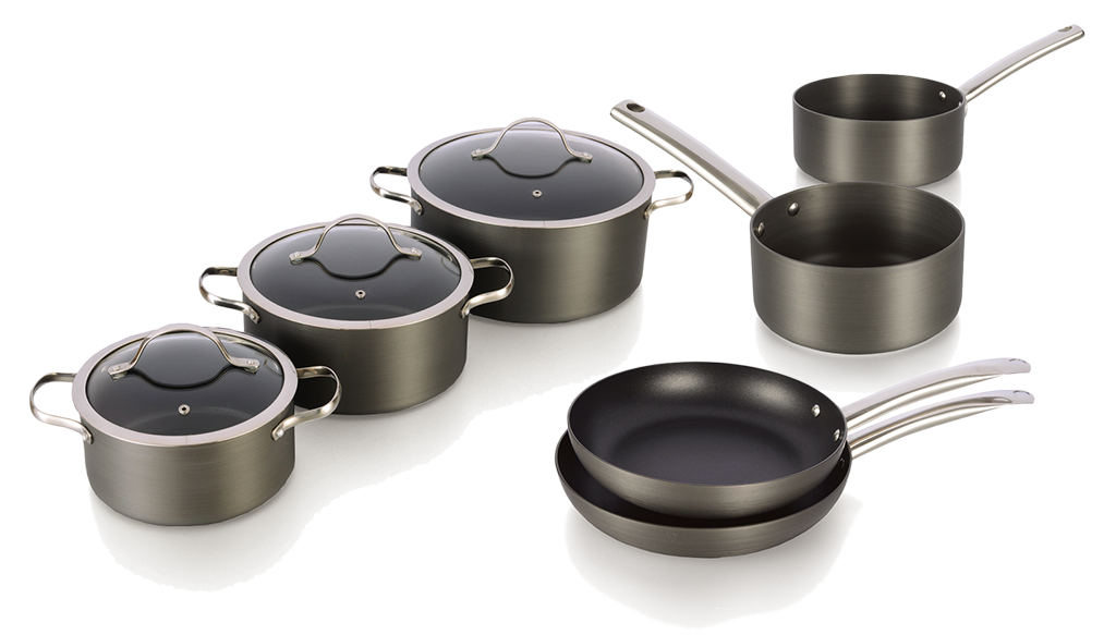 hard anodized cookware
