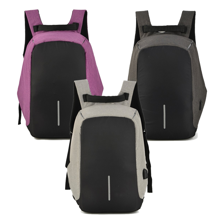 Anti-theft Business Laptop Backpack With USB Charge Port