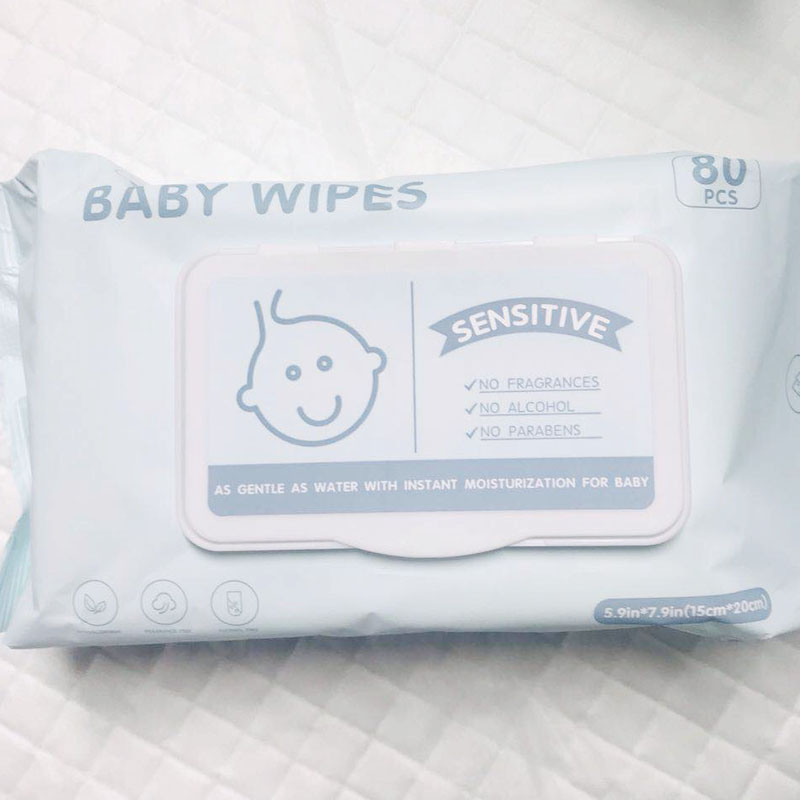 wholesale 80 pcs per pack high quality baby wipes baby wet wipes for hands and mouth