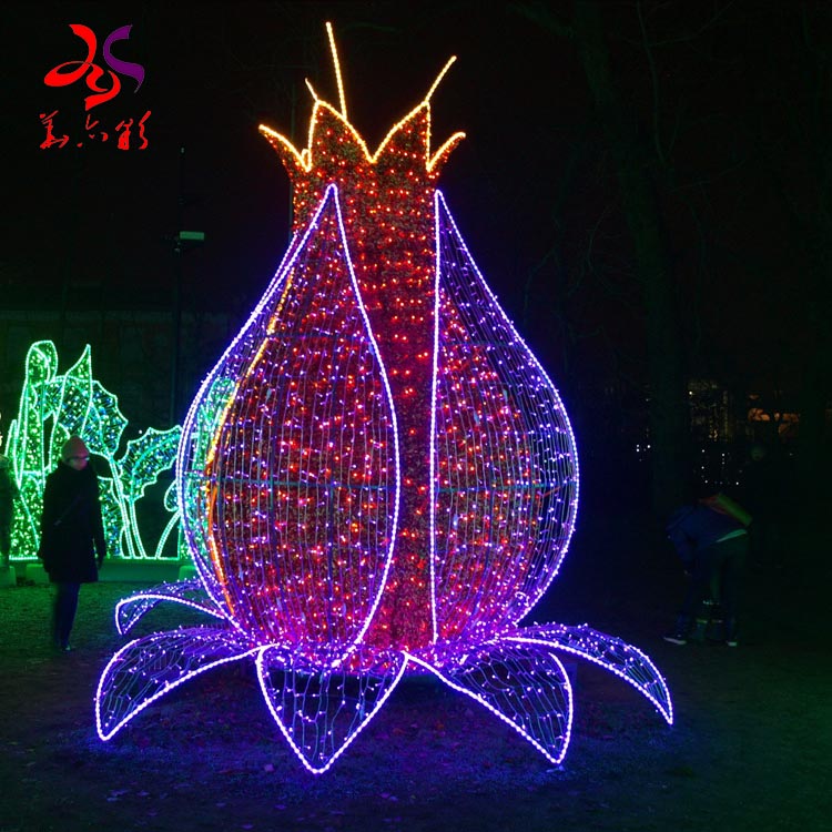 Christmas Decorations 2d Led Flowers Motif Lights Manufacturer
