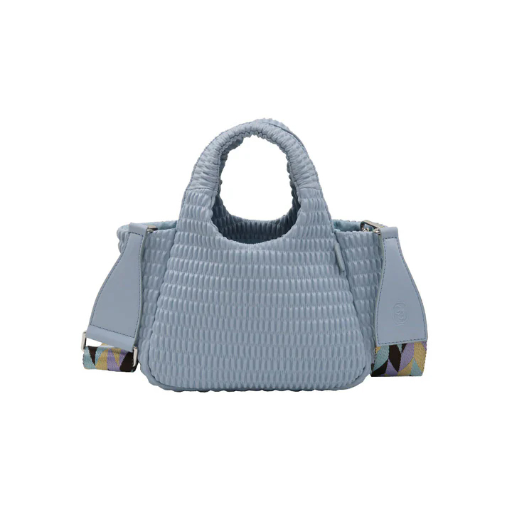 Wrinkle Imitation Leather Handbag