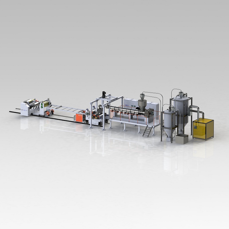 PET PP PS Sheet Extrusion Line