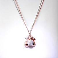 925 Silver Necklace, KB0930-400E-S925-RRSD