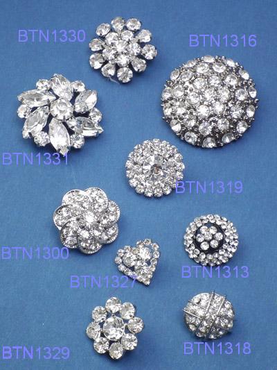 Rhinestone Button
