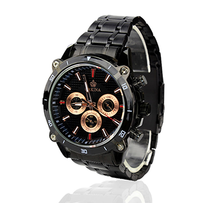Mens Military Style Chronograph Quartz Watch