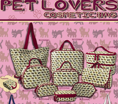 Pet Lovers cosmetic Bag
