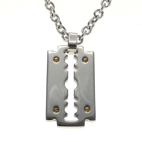 Stainless Steel Blade Pendant