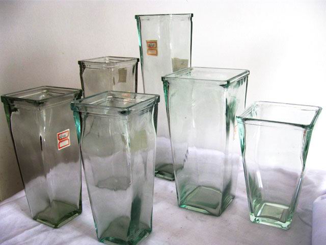 Clear Glass Vase For Decoration