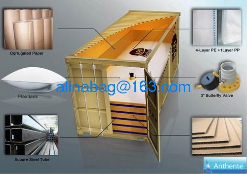 Flexitank/flexibags For Cooking Oil , Vegetable Oil Logistics