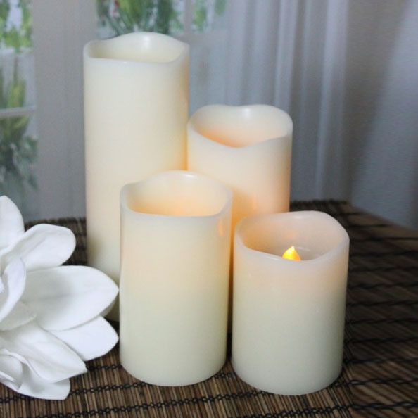 Sell 1,000hrs Wax Flameless LED Candle with 4 and 8hrs Timer