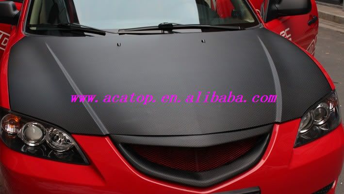 3d Carbon Fiber Film With Air Free Bubbles For Car
