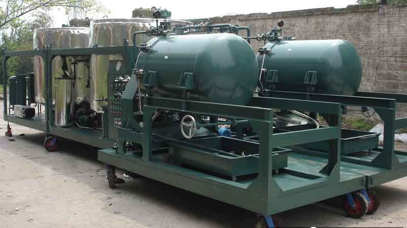 Black Motor Oil Recycling Plant, Motor Oil Purifier, Motor Oil Regeneration System