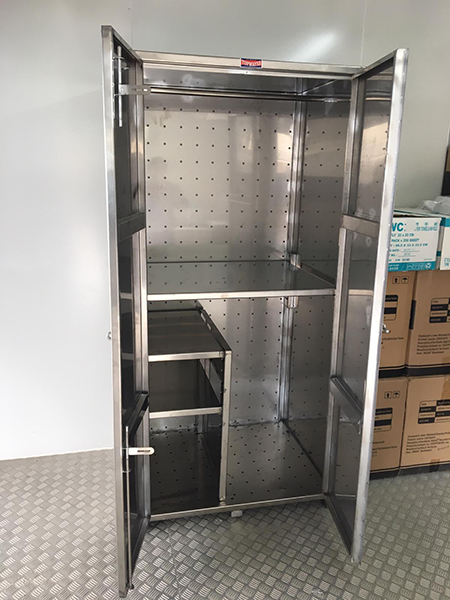 Stainless Steel Wardrobe