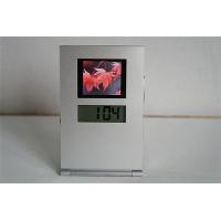 4.5 cm Digital Photo Flame with LCD EL Clock, MCP-06