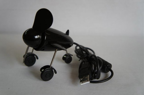 Aeroplane USB Fan-Black