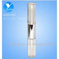 Sell Qygg-005 7ml Dual Head Empty Plastic Cosmetic Lip Gloss Tube Packaging