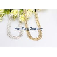 Sell Unique Elastic Crystal Bridal Jewelry , Rhinestone Headband For Female