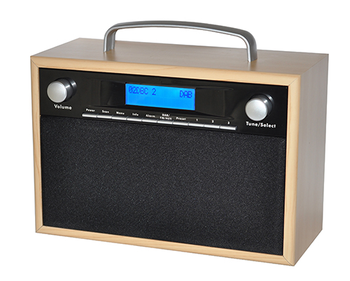 Wooden DAB Radio