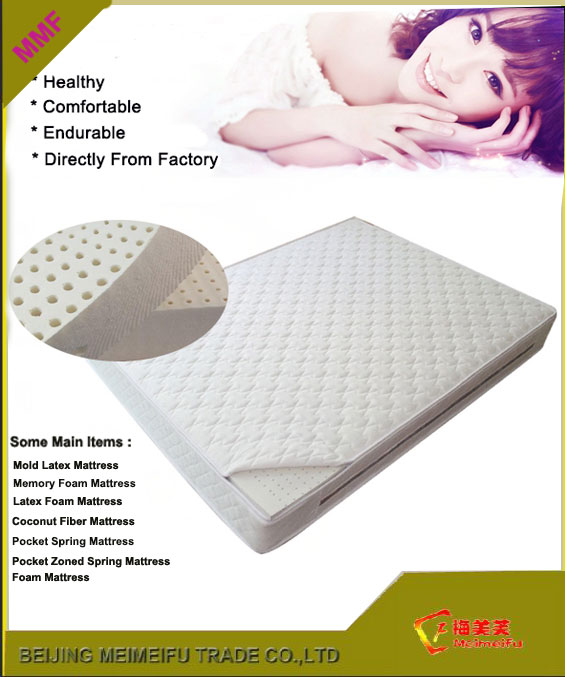 Sell bedroom furniture comfortable pillow top pocket spring mattress