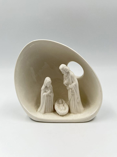 Ceramic Nativity Set Table Dec