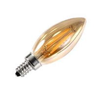 C35 5W Filament LED Bulb (Gold)