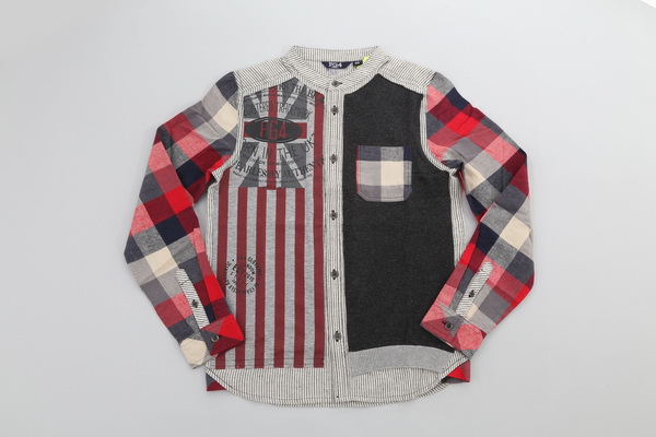 Boy's 100% Cotton Woven Shirt with Print