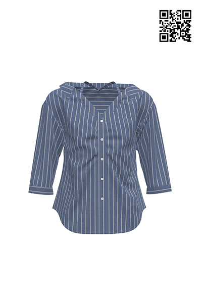 Tencel Cold Shoulder Shirt