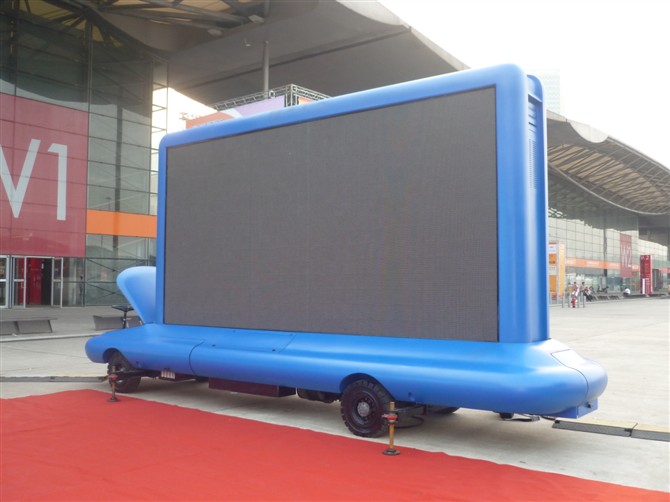 P10 Outdoor Full Color Led Trcuk Display