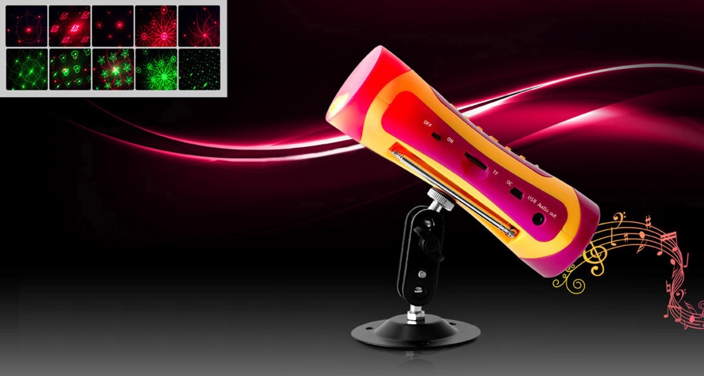 Sell Laser Stage Light With Mp3 And Fm Radio