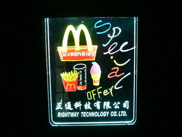 490x635mm Led Writing Board