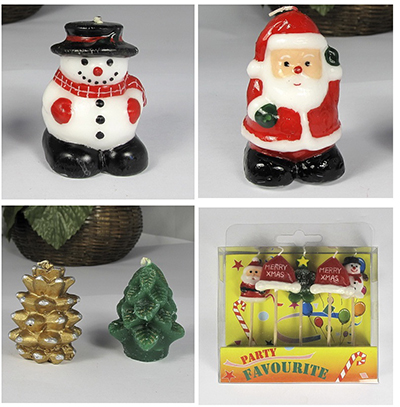 Christmas Candle Set