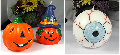 Pumpkin Candle / Eye Candle