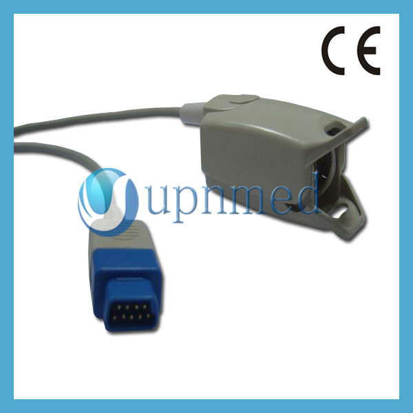 Ge Trusignal Ts-f-d Adult Finger Clip Spo2 Sensor, Db9