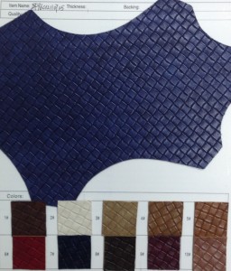 Big Weave Bag Leather