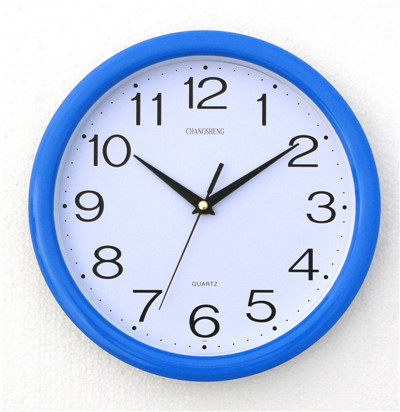 12 inches plastic wall clock derect sale cheap