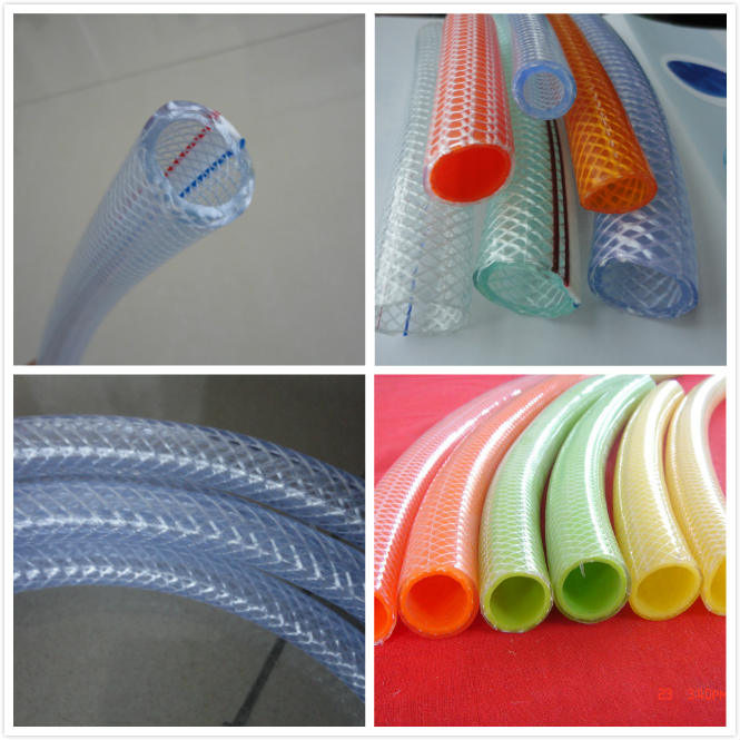 Fiber reinforced high tensile pvc hose