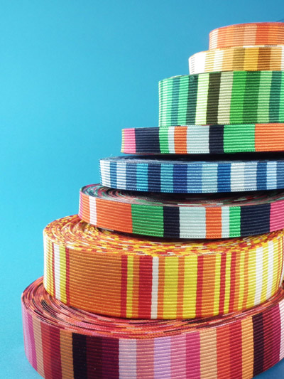 Stripe Grosgrain Ribbon